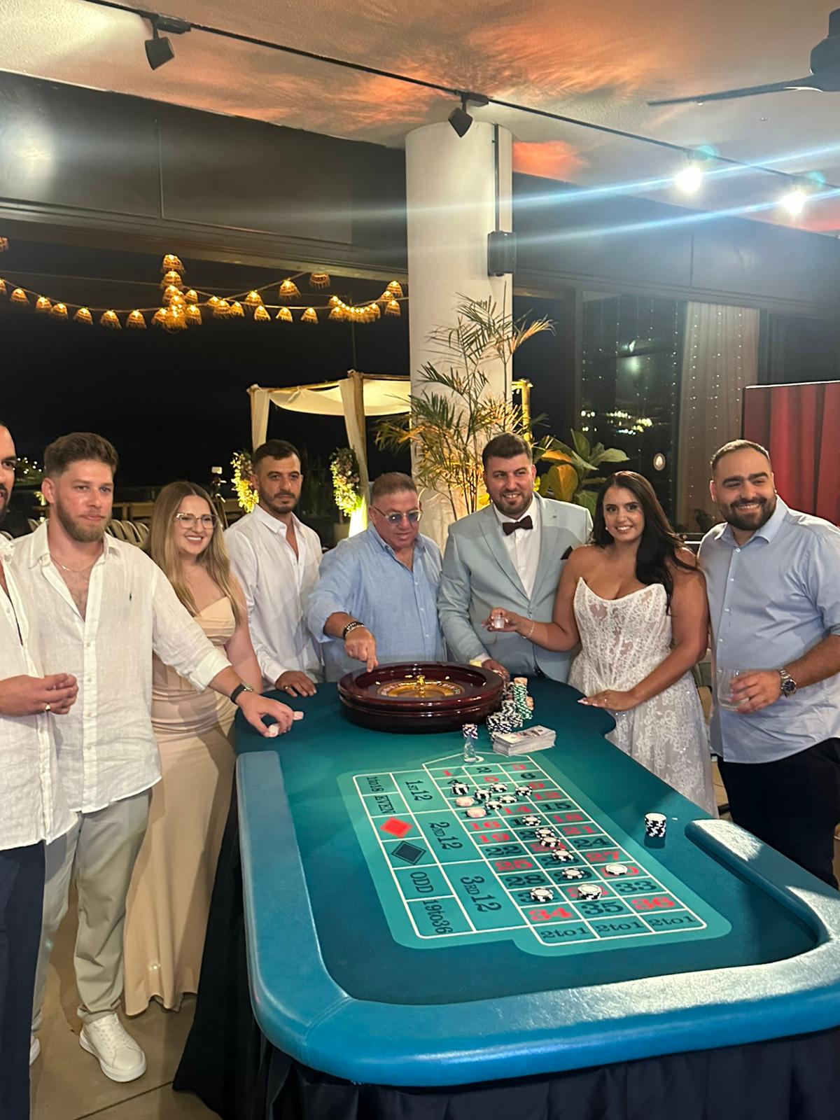 עמדת רולטה לחתונה